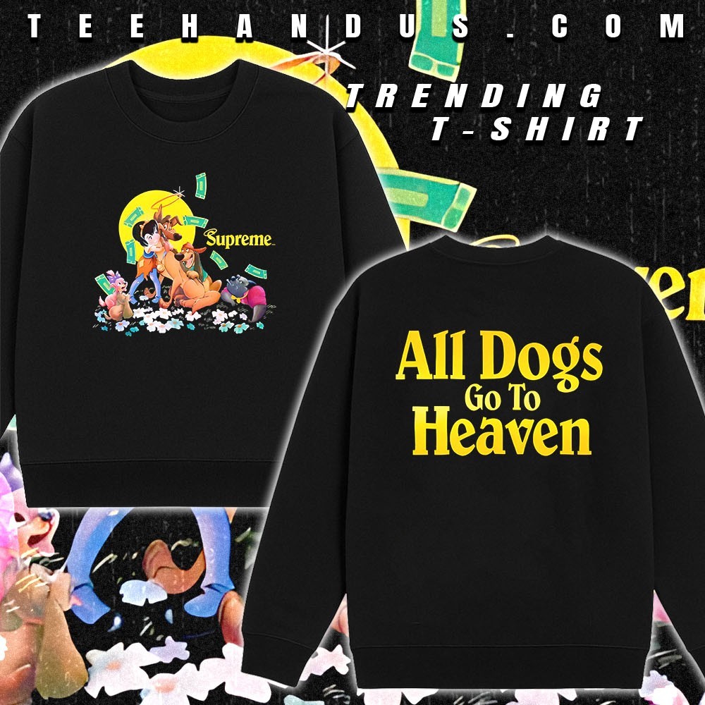 Supreme All Dogs Go To Heaven Sweater L Fall/Winter 2025 Preview