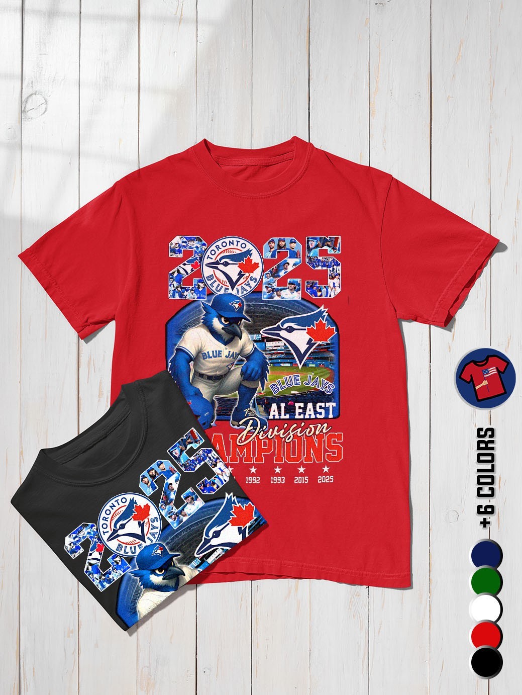 Toronto Blue Jays AL East Division Champion 2025 shirt, hoodie