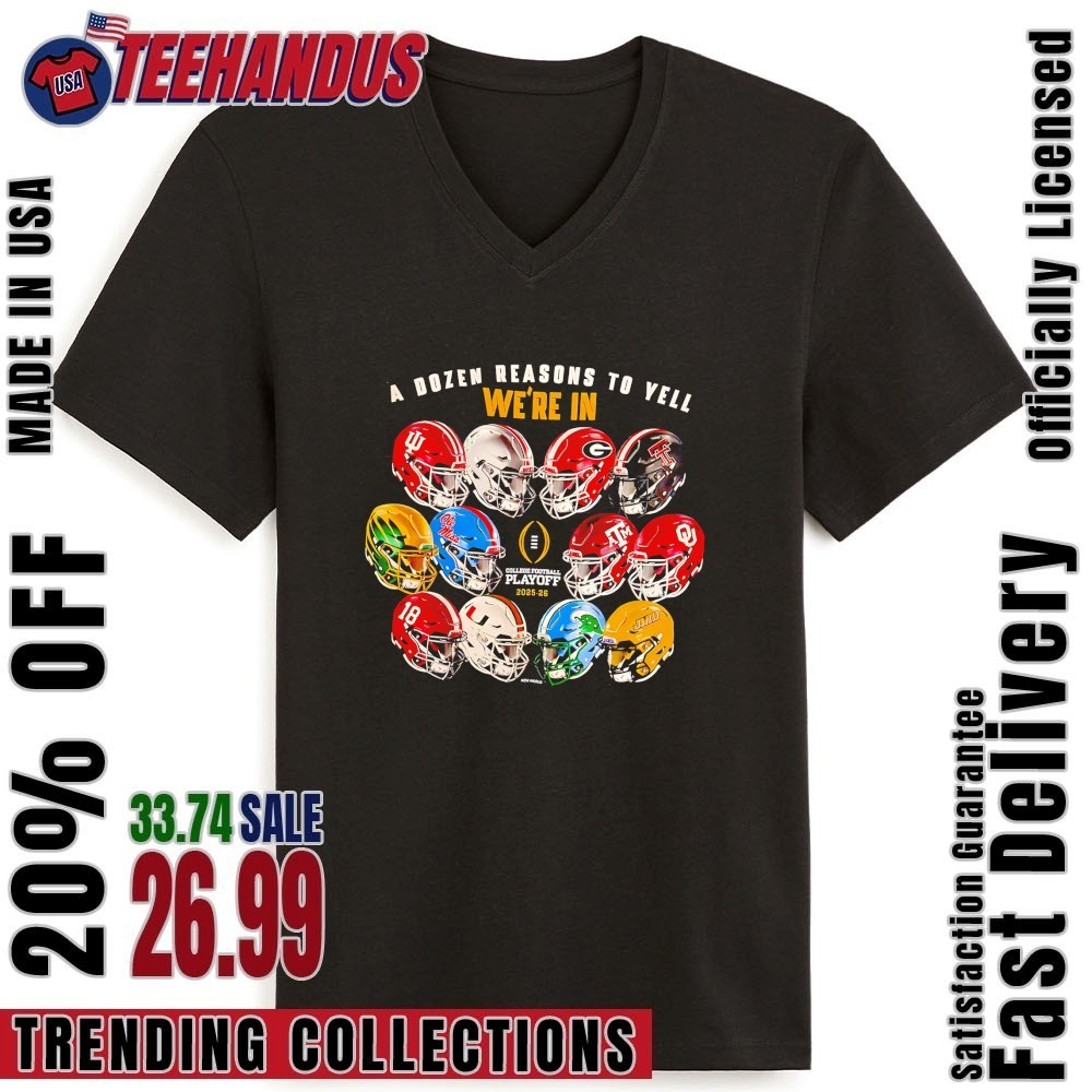 A Dozen Reasons To Yell We're In College Football Playoff 2025