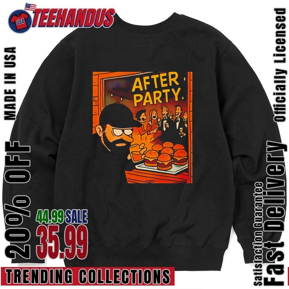 Dax Harwood After Party Burger Shirt, hoodie, sweater, long sleeve