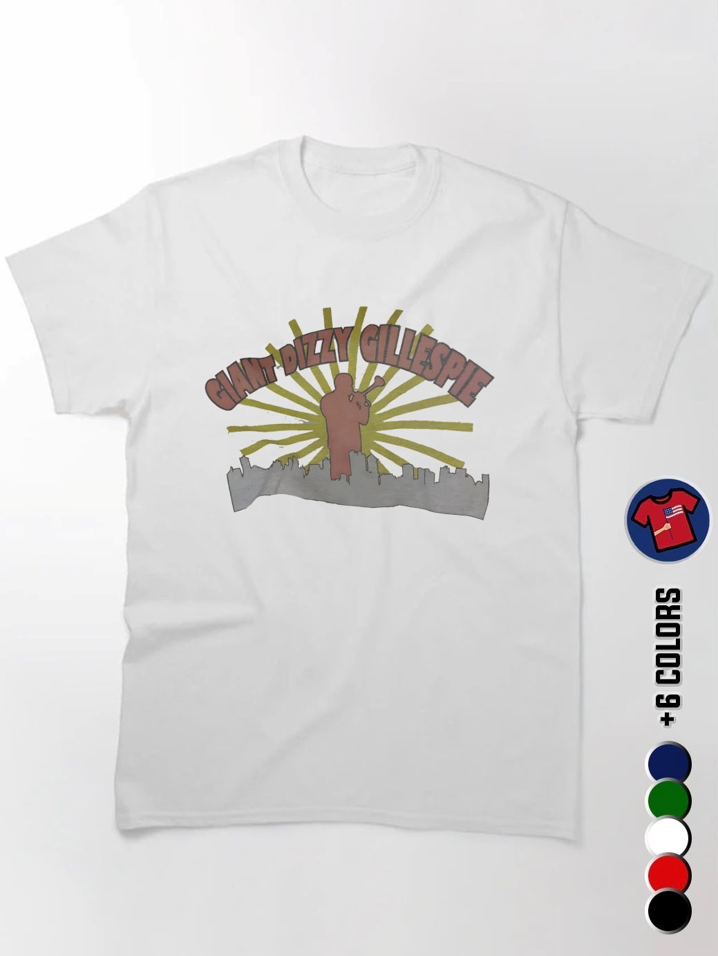 DIZZY GILLESPIE gear inc Tシャツ ジャズ JAZZ 90sヴィンテージ｜1992 Gear Inc Dizzy Gillespie Tシャツ [XL]｜90