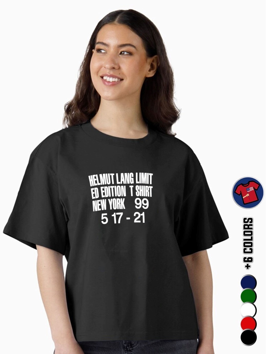 Helmut Lang Limited Edition T SHirt New York 99 5 17 21 Shirt