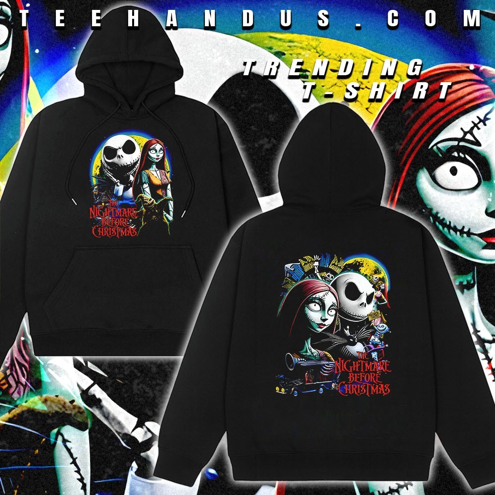 Camiseta japonés Jack Skellington para adultos, Pesadilla antes de