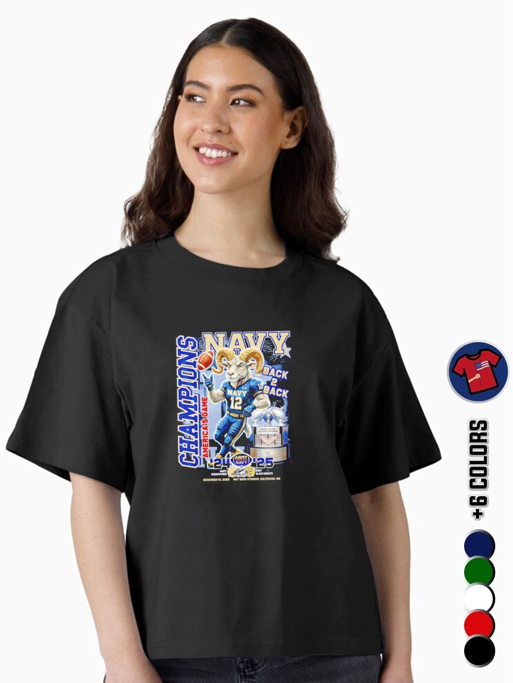Navy Midshipmen Champions America's Game Back 2 Back Shirt, hoodie
