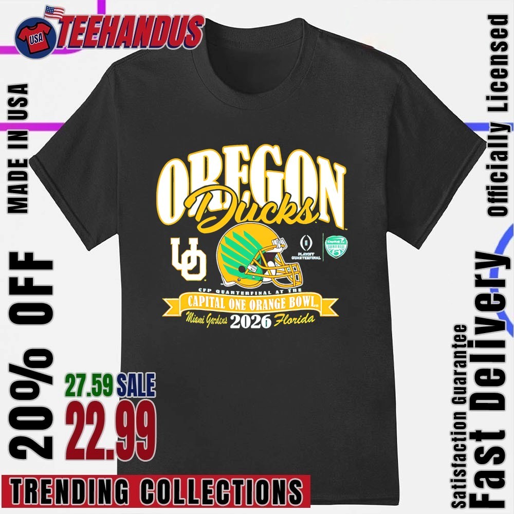 Oregon Ducks College Football Playoff 2026 Capital One Orange Bowl