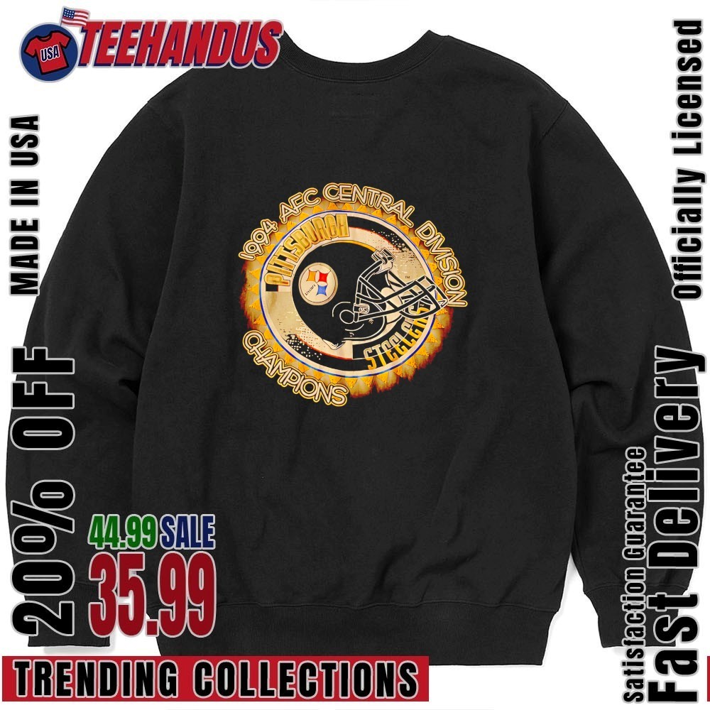 Pittsburgh Steelers 1994 AFC Central Division Champions Vintage