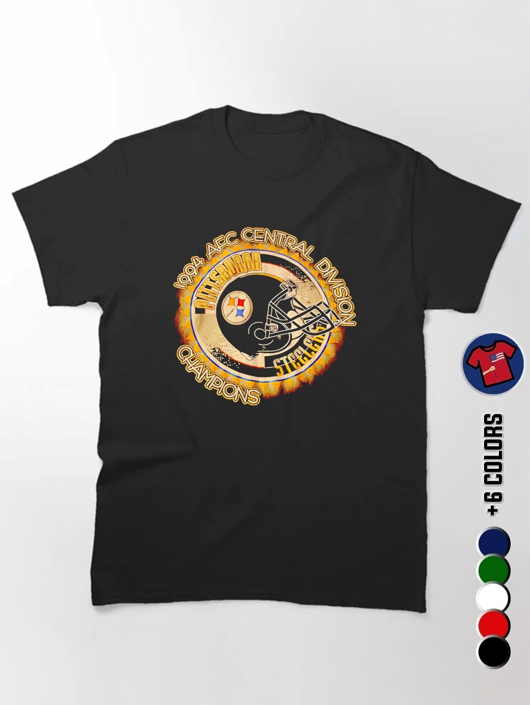 Pittsburgh Steelers 1994 AFC Central Division Champions Vintage