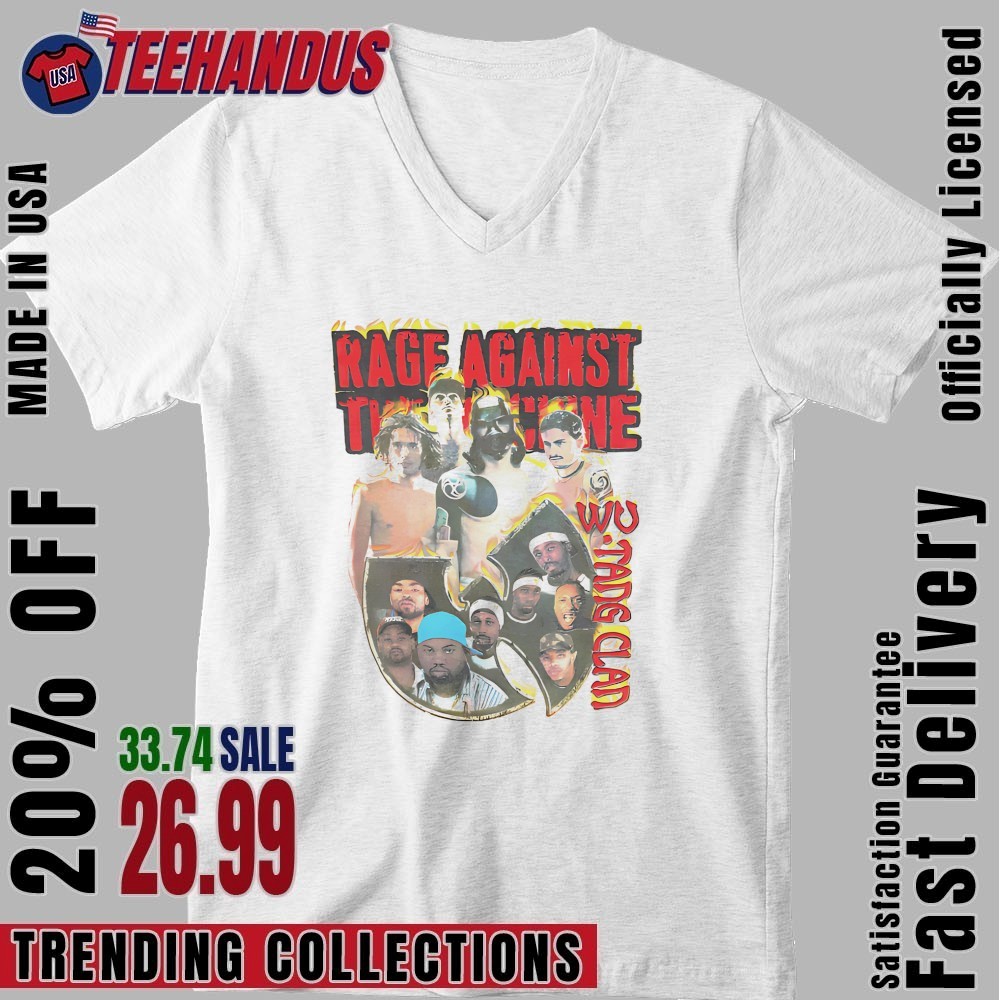Rage against the machine WU-TANG バンドTシャツ Rage Against The Machine Wu-Tang Clan Shirt, hoodie, sweater, long