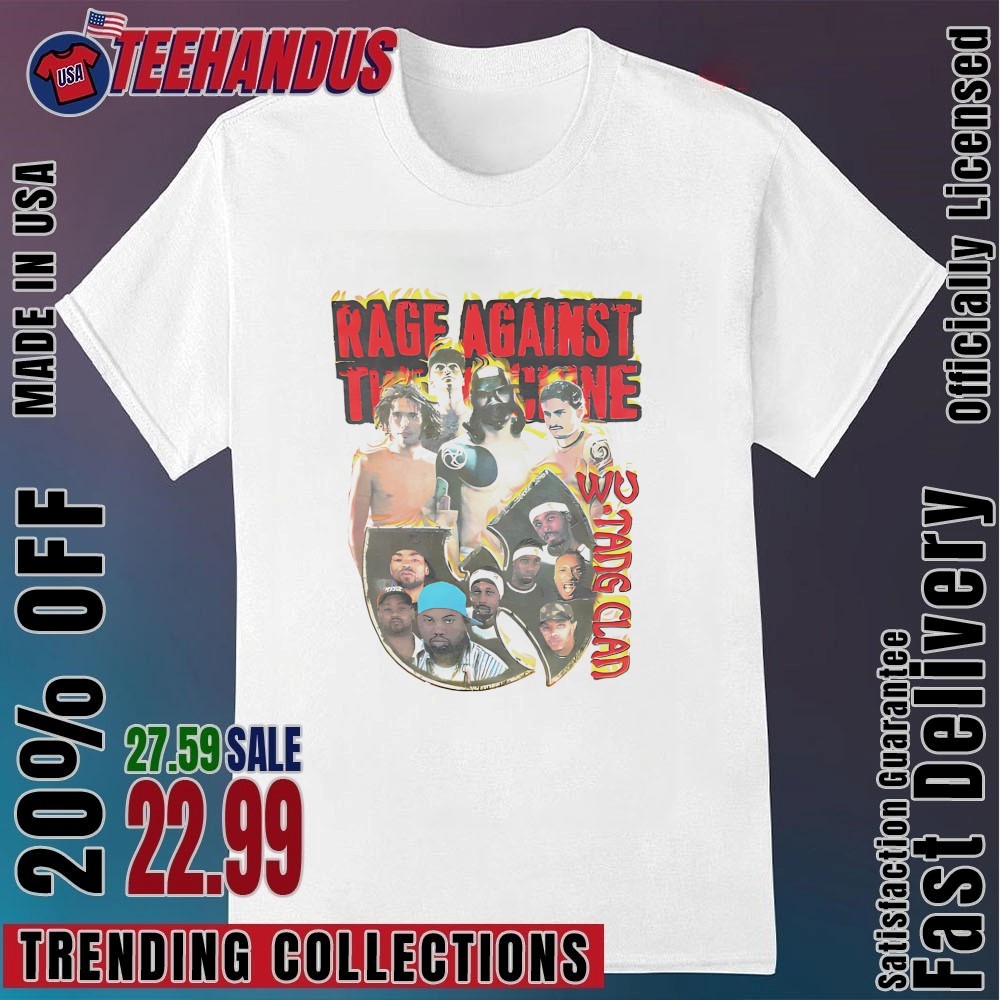Rage Against The Machine Wu-Tang Clan Shirt, hoodie, sweater, long