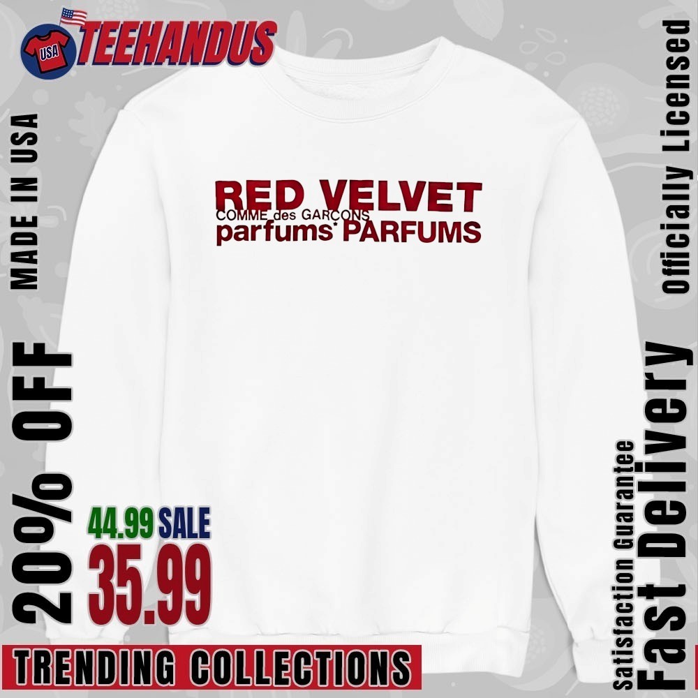 Red Velvet Comme Des Garcons Parfums Parfums Shirt, hoodie
