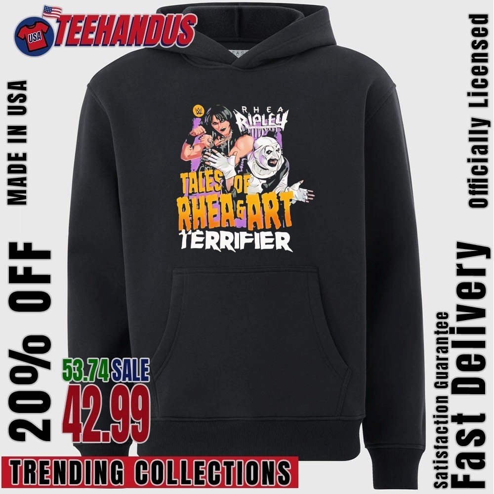Rhea Ripley Tales Of Rhea And Art Terrifier Shirt, hoodie, sweater