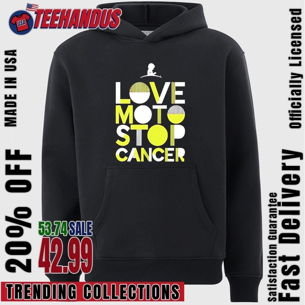 Ryan Dungey Love Moto Stop Cancer Shirt, hoodie, sweater, long