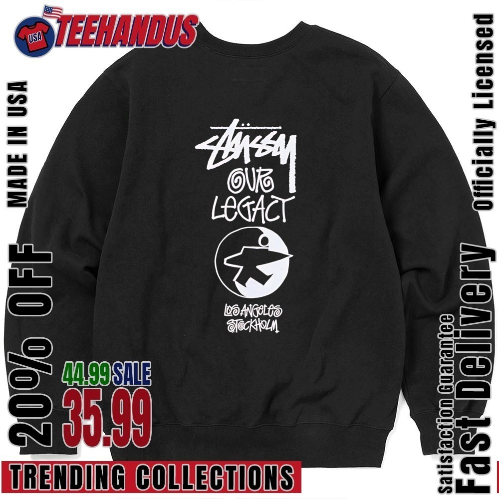 Stussy x Our Legacy Surfman Pigment Dyed shirt, hoodie, sweater