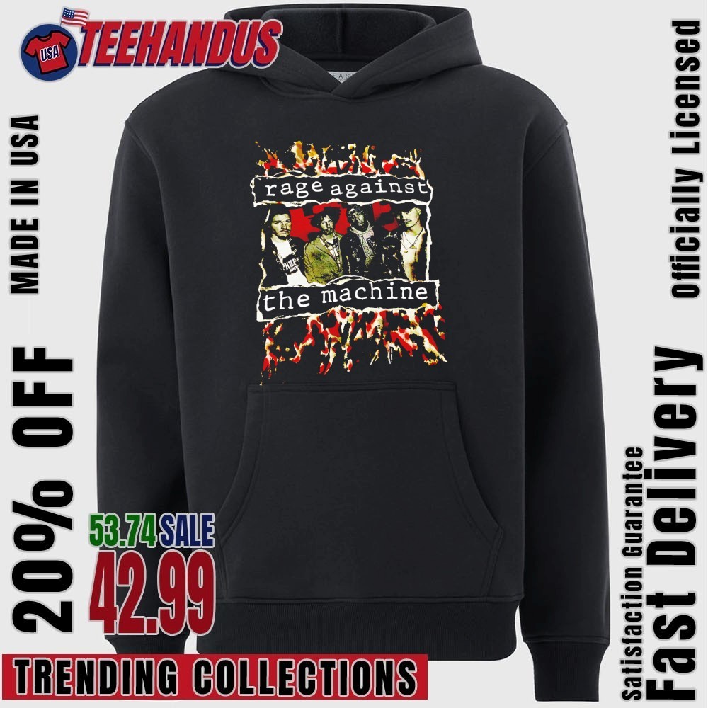 Vintage Rage Against The Machine Shirt, hoodie, sweater, long