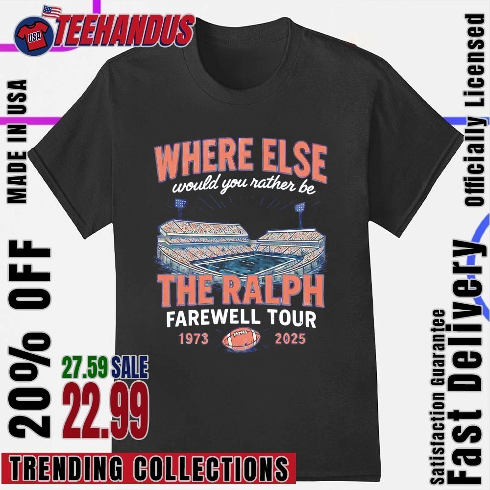 Where else would you rather be The Ralph Farewell Tour 1973-2025