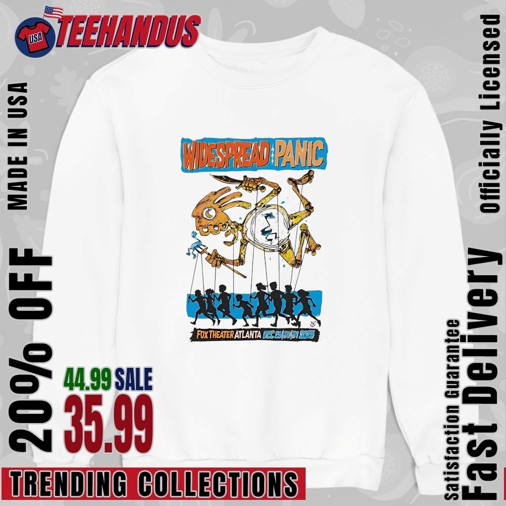 FOR A REASON 2025年 New Merch XL Widespread Panic Pox heater Atlanta 2025 sHIRT, hoodie, sweater