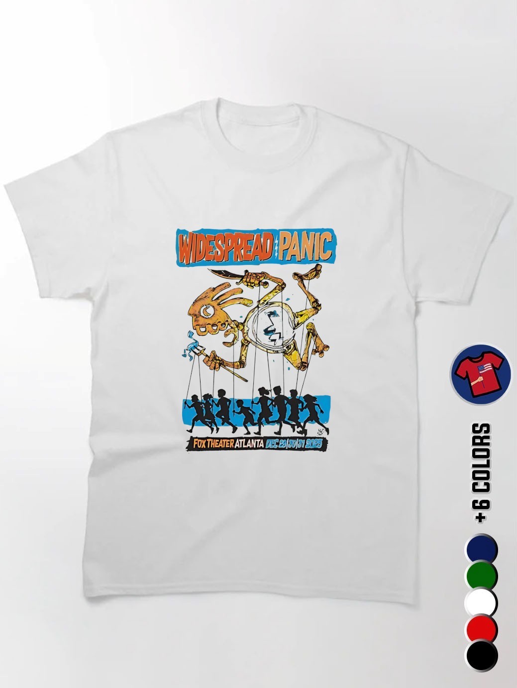 Widespread Panic Pox heater Atlanta 2025 sHIRT, hoodie, sweater