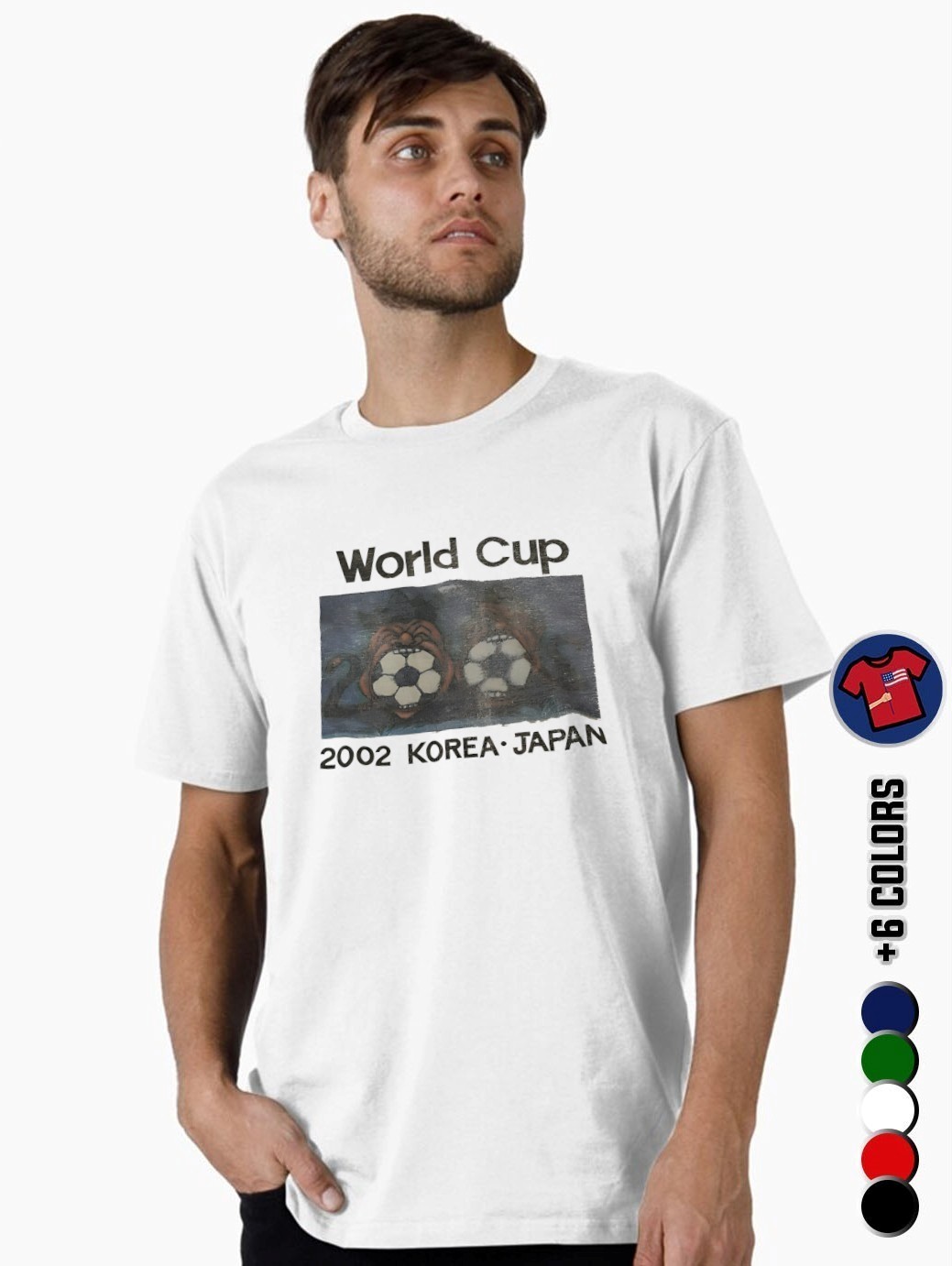 World Cup 2002 Korea Japan Vintage Shirt, hoodie, sweater, long