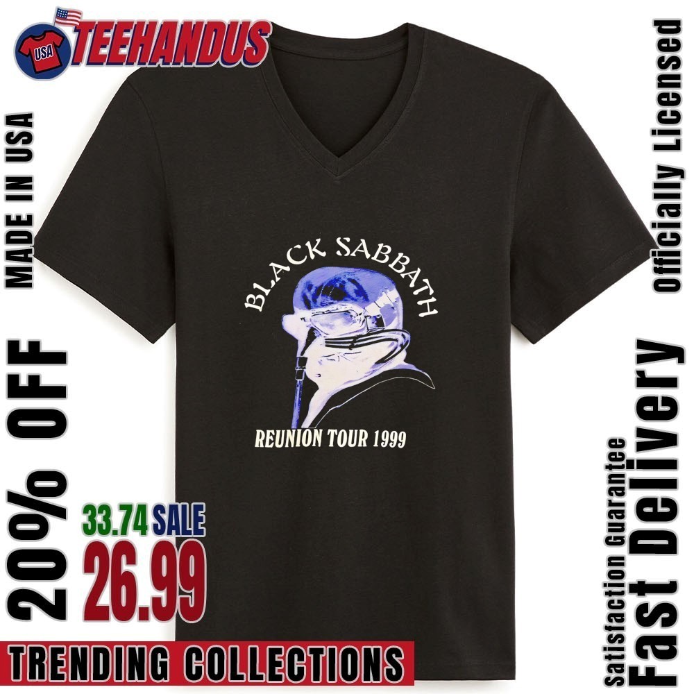 Black Sabbath Reunion Tour 1999 Shirt, hoodie, sweater, long