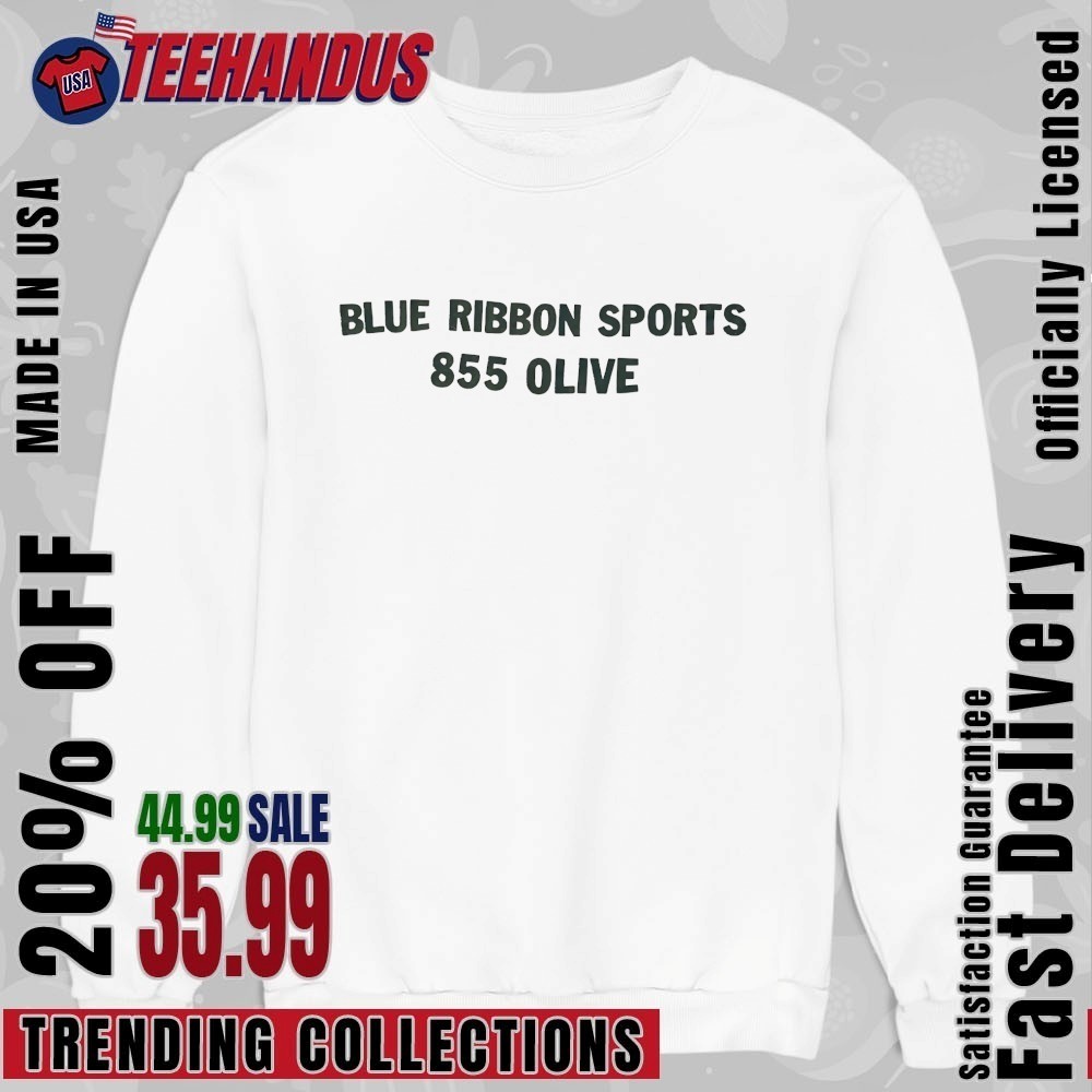 blue ribbon sports sweatshirt