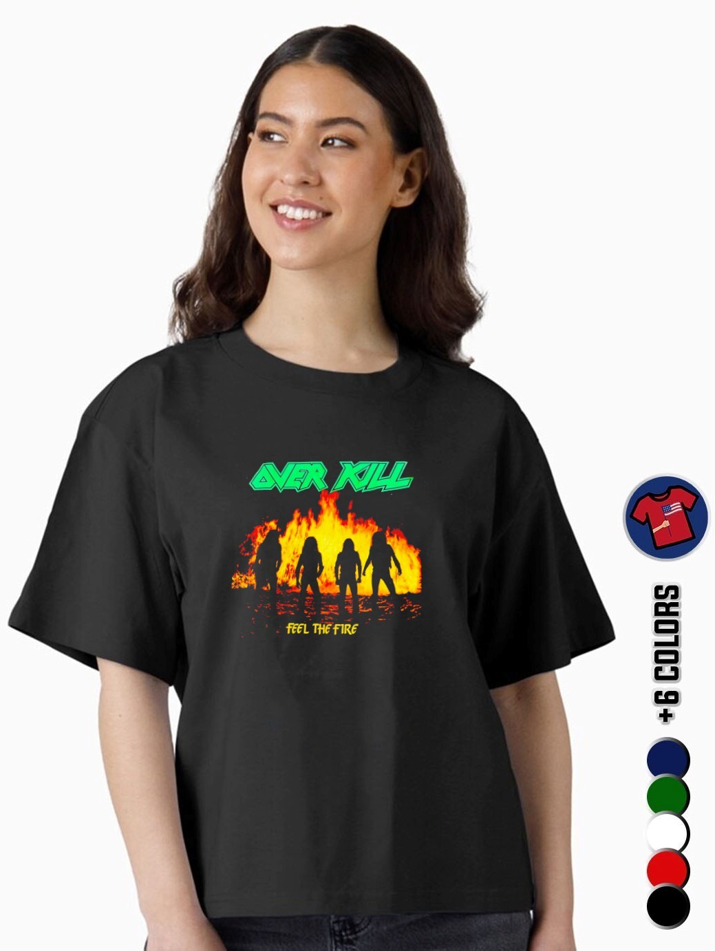 Over Kill Feel The Fire Shirt, hoodie, sweater, long sleeve and