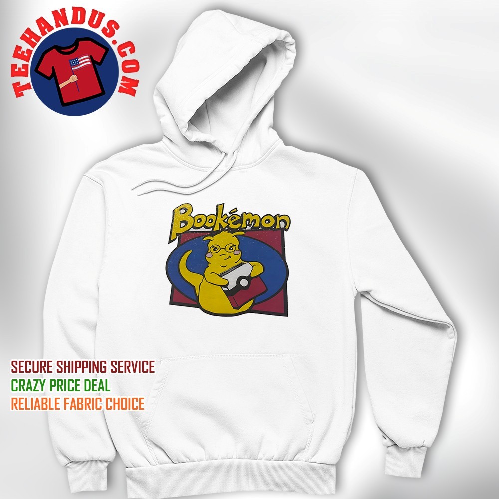 Bookemon Pokemon Pikachu Shirt, hoodie, sweater, long sleeve and